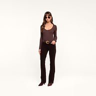 L'Agence Stevie Velvet Jean - Dark Java