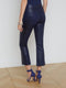 L'Agence Kendra Coated Flare Jean in Midnight