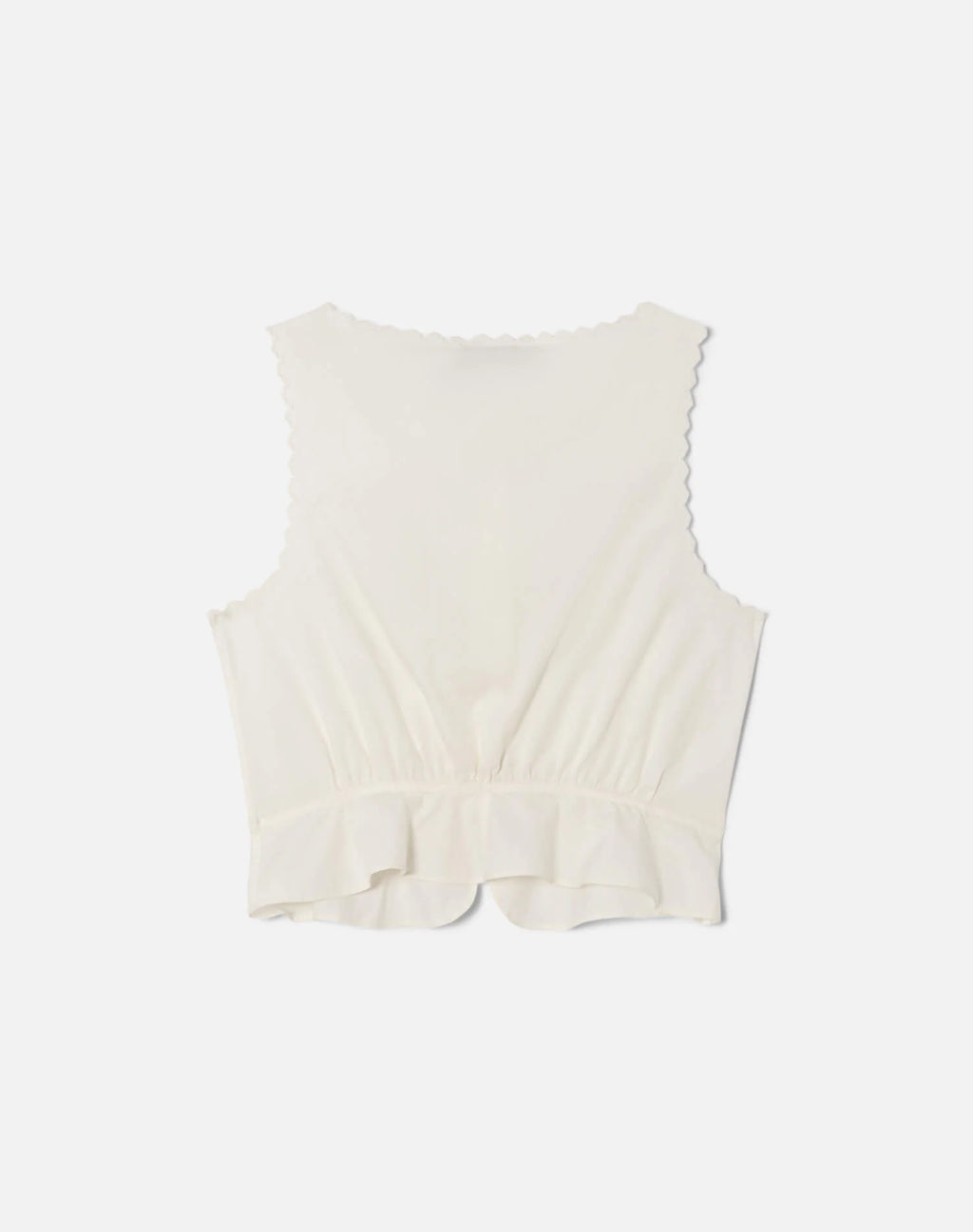 Re/Done Jerry Tank Blouse - Vintage White