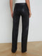 L'Agence Clayton Coated Wide-Leg Jean - Noir Coated