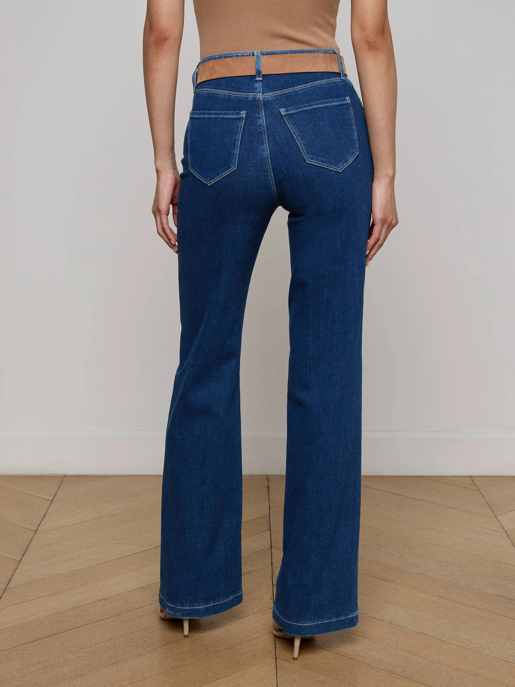 L'Agence Clayton Wide-Leg Jean - Lansing