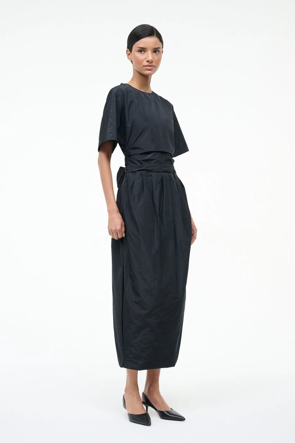 Staud Michelina Dress - Black