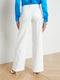 L'Agence Alicent High Rise Sneaker Wide Leg - Blanc