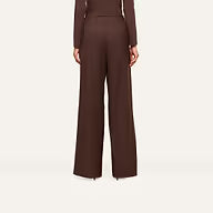 L'Agence Nova Pleated Pant - Dark Java