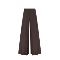 L'Agence Nova Pleated Pant - Dark Java