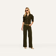L'Agence Scottie Corduroy Pant - Army