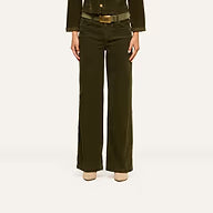 L'Agence Scottie Corduroy Pant - Army