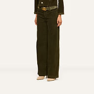 L'Agence Scottie Corduroy Pant - Army