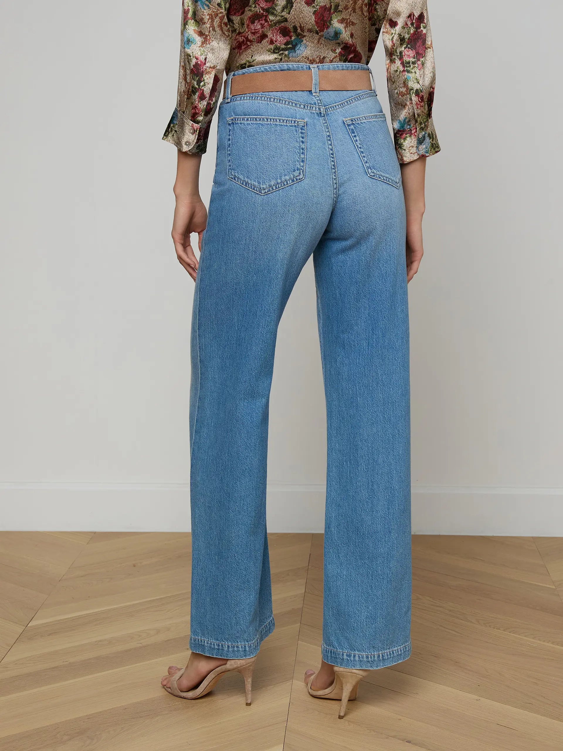 L'Agence Scottie Wide-Leg Jean - Anaheim