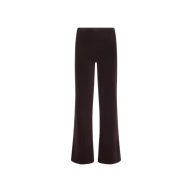L'Agence Scottie Velvet Wide-Leg Jean - Dark Java