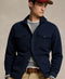 Polo Ralph Lauren Waffle Knit High Pile Shirt Jacket - Aviator Navy