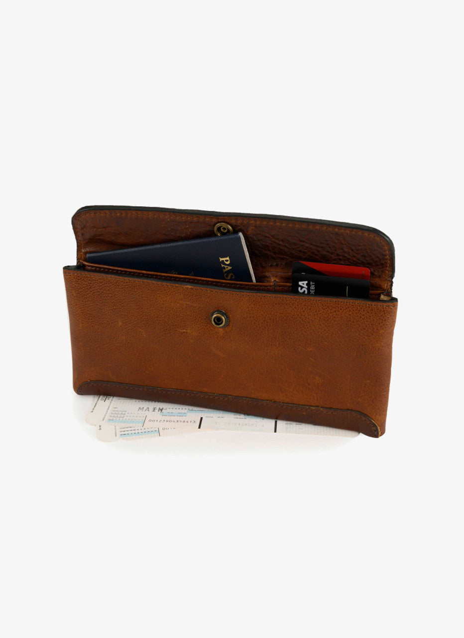 Moore & Giles Smith Travel Envelope - Titan Milled Honey