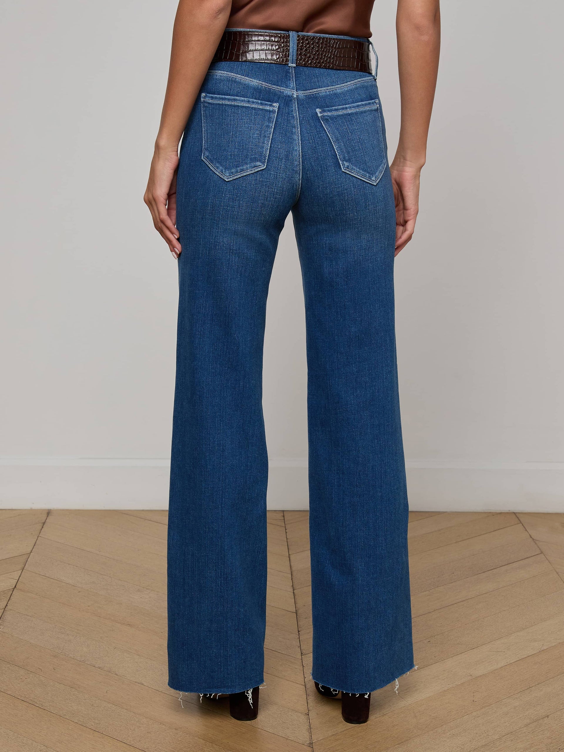 L'Agence Gwenna Wide-Leg Jean - Gage
