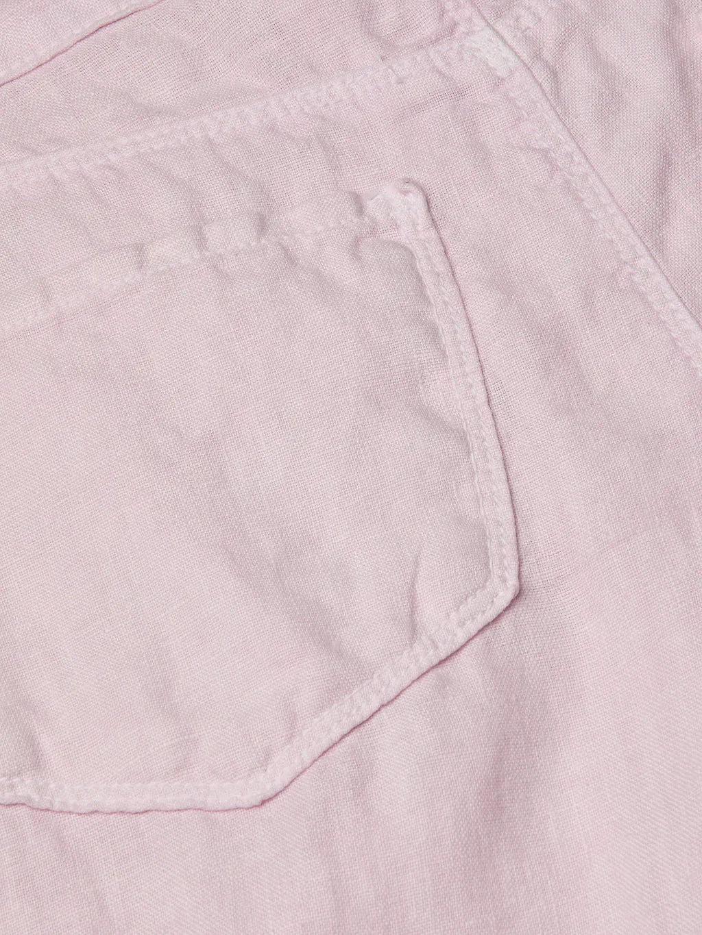 L'Agence Amara Linen Wide-Leg Pant - Icy Lilac