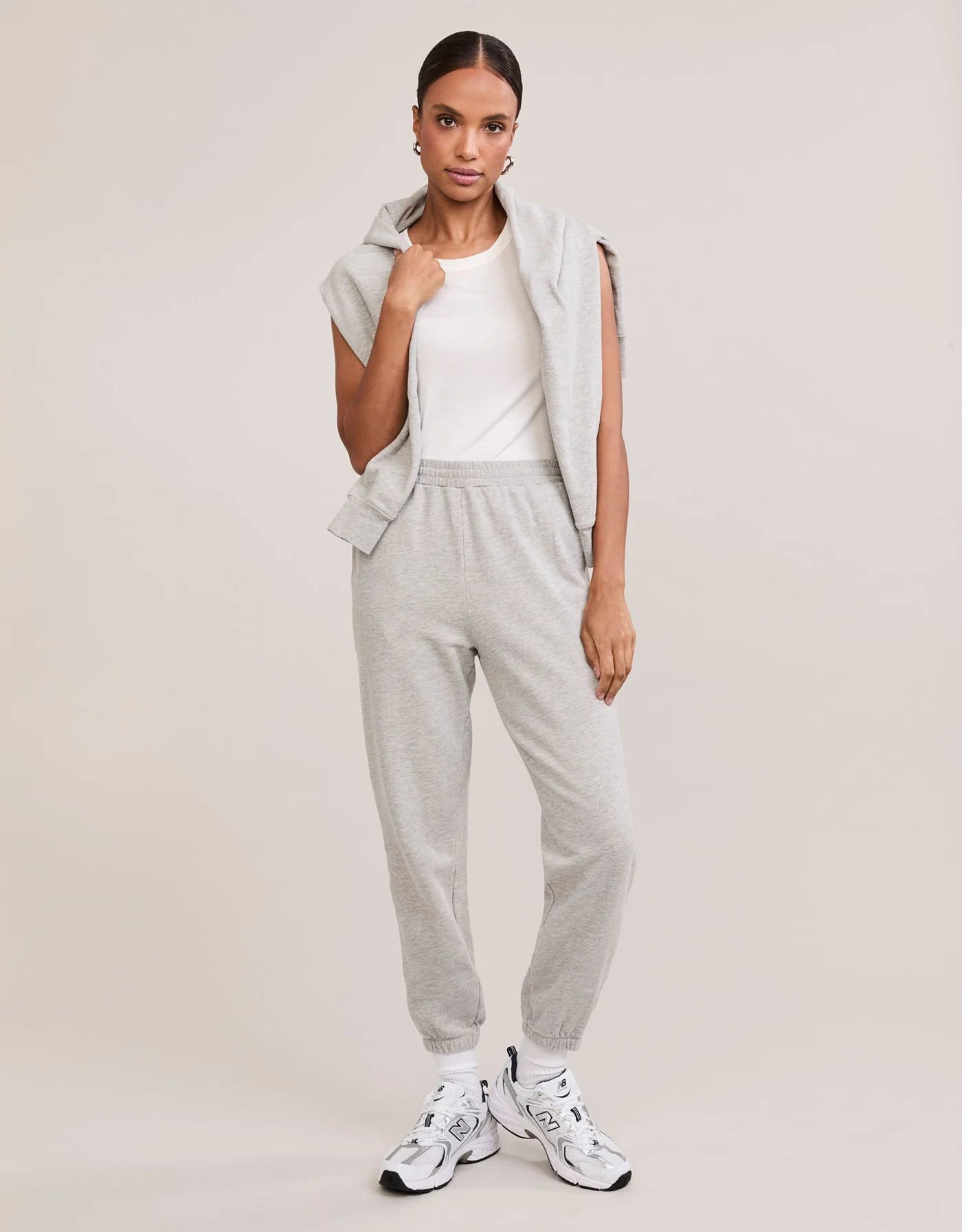 Maison Wheat Berkeley Sweatpant - Heather Grey
