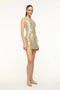 Staud Garden Dress Metallic Bloom