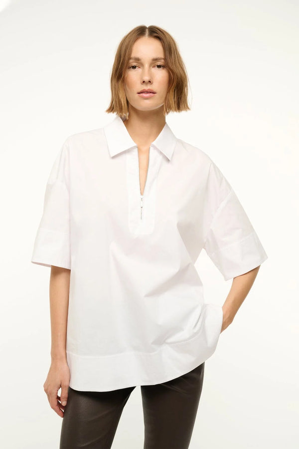 Staud Yvette Top White