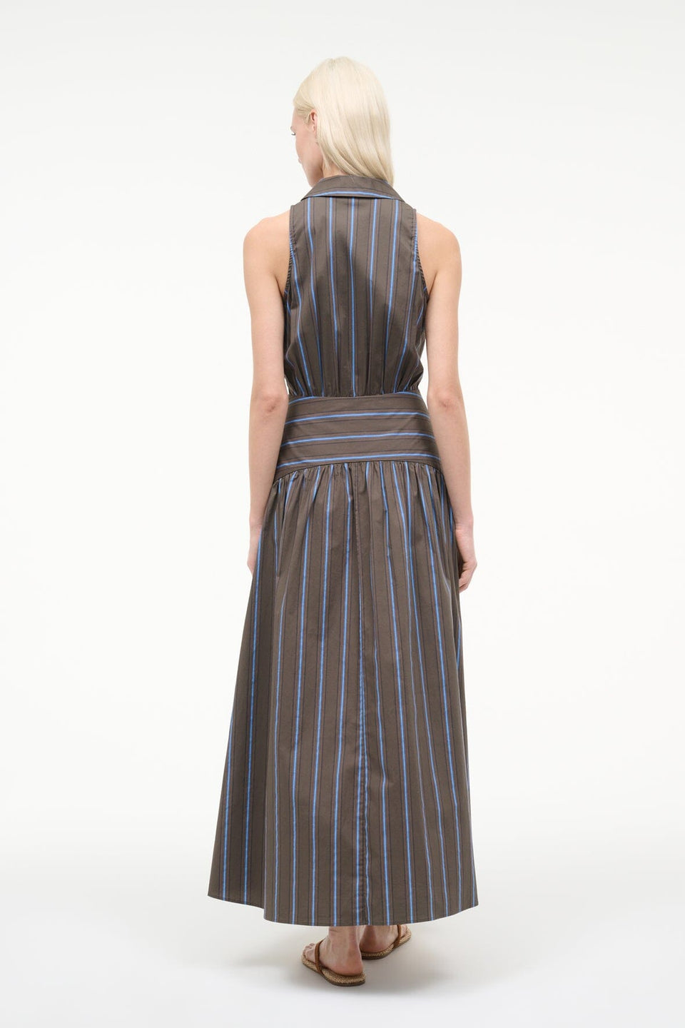 Staud Romy Dress - Huntington Stripe