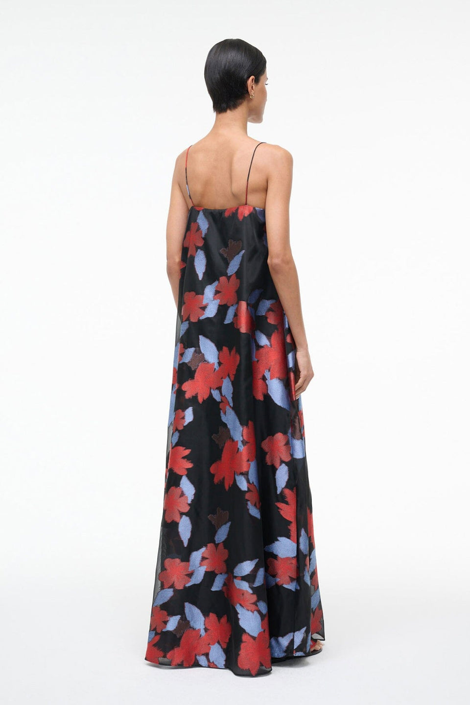 STAUD, Delfina Dress in Night Garden, Size Small STAUD, Delfina Dress in Night Garden, Size Small