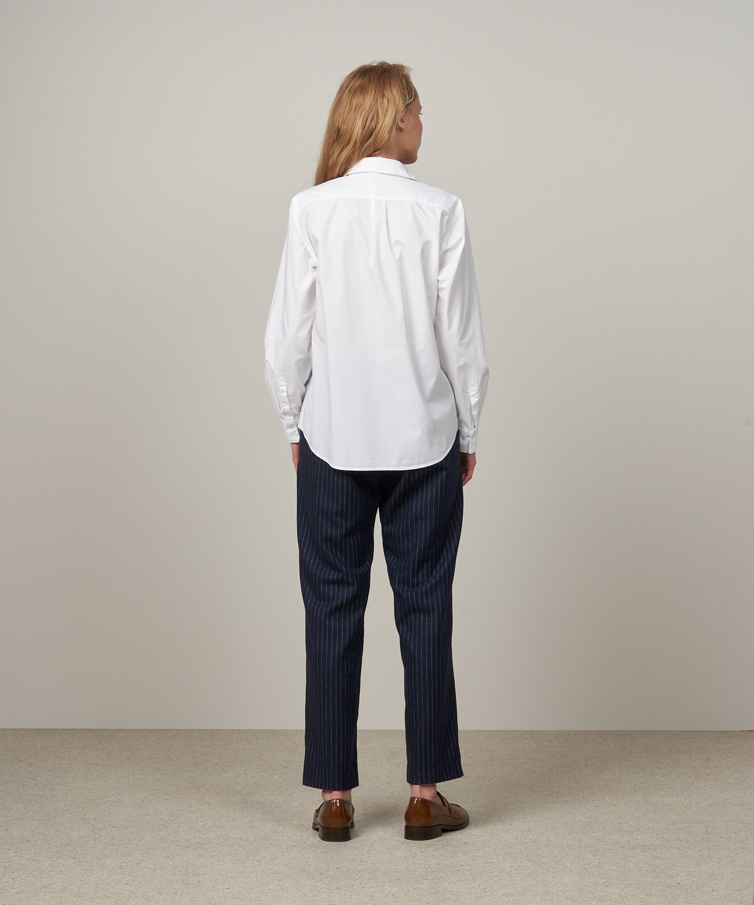 Hartford White Cotton Coraz Shirt