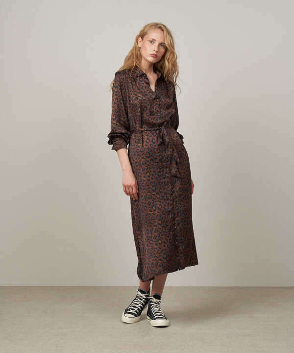 Hartford Brown Leopard Revelation Dress