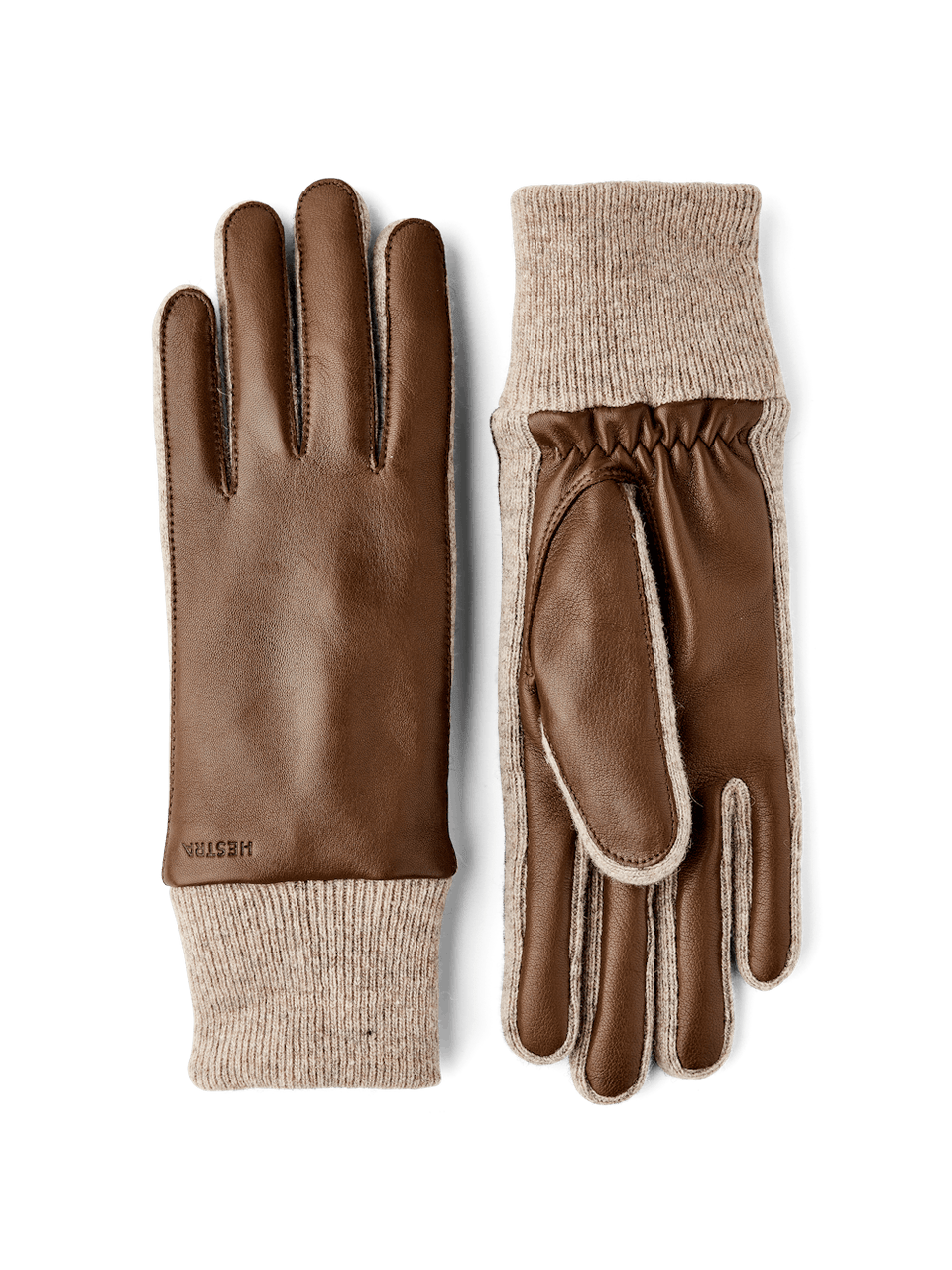 Hestra Jeanne Gloves in Light Brown