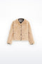 Stand Studios Charmaine Jacket -  Natural Beige/Mole Grey