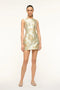 Staud Garden Dress Metallic Bloom