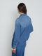 L'Agence Isla Denim Shirt in Anvil