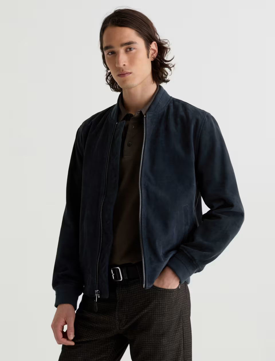 AG Dayton Bomber Jacket - Midnight Chateau