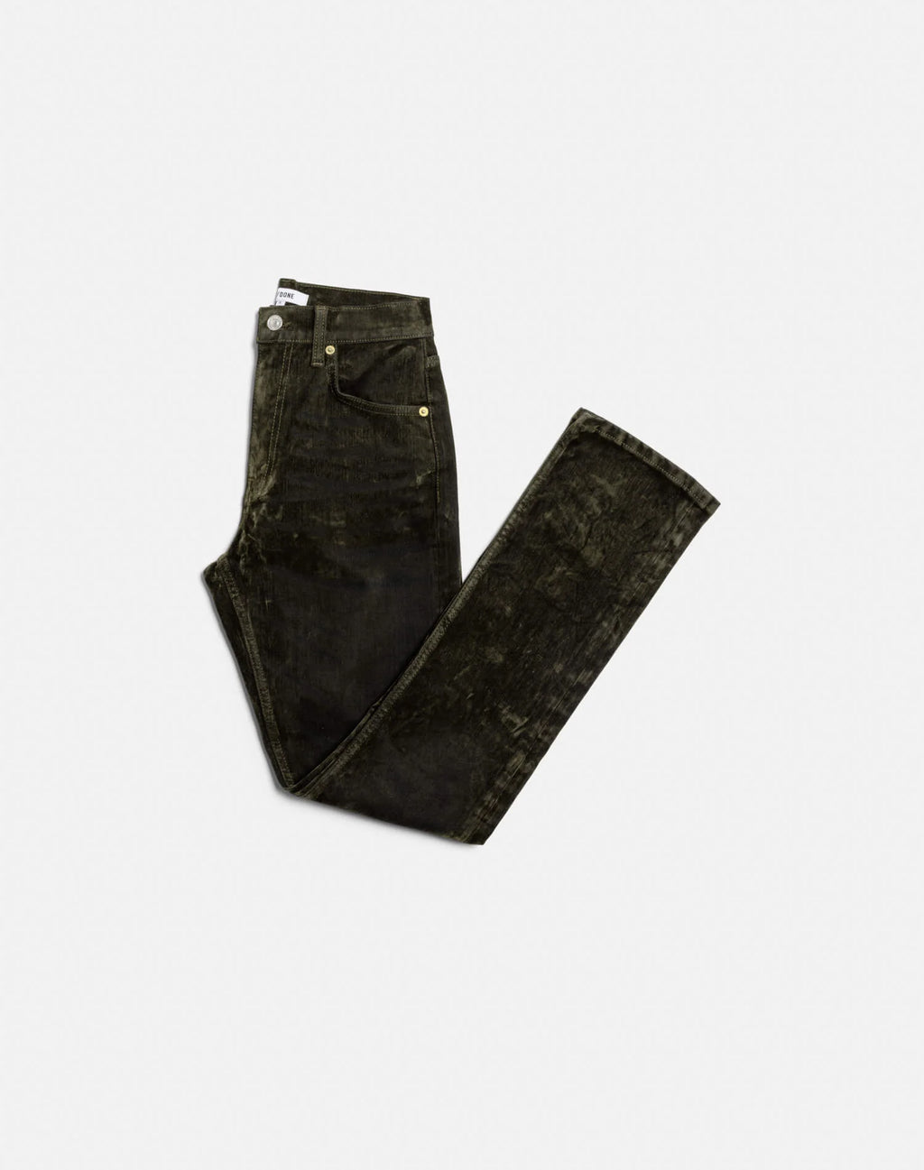 Re/Done The Blondie - Olive Branch Flocked