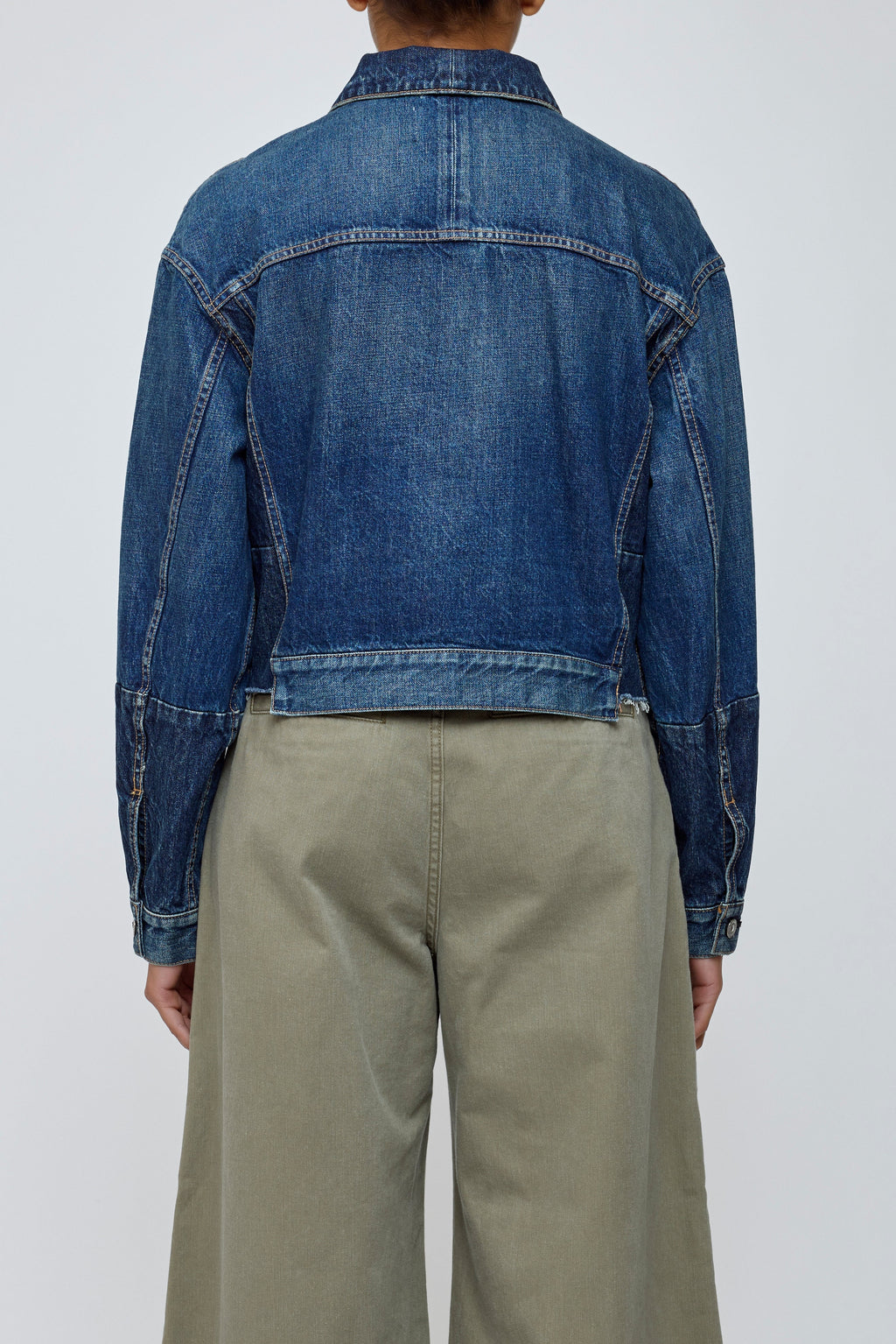 Moussy Dover Two-Tone Jacket - Blue