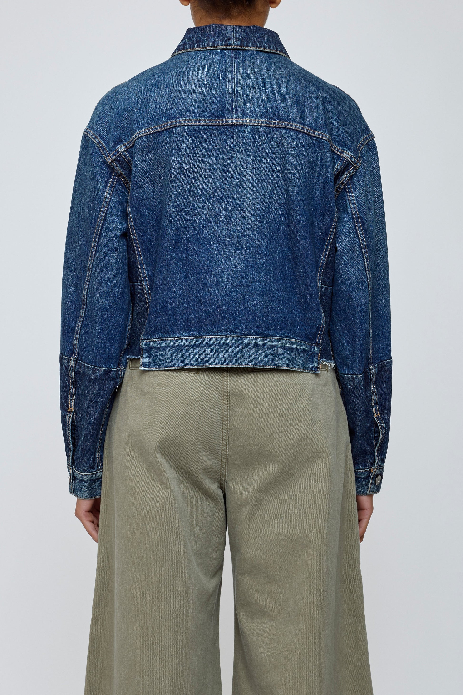 Moussy Dover Two-Tone Jacket - Blue