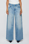 Moussy Lowell Super Wide Jeans - Light Blue