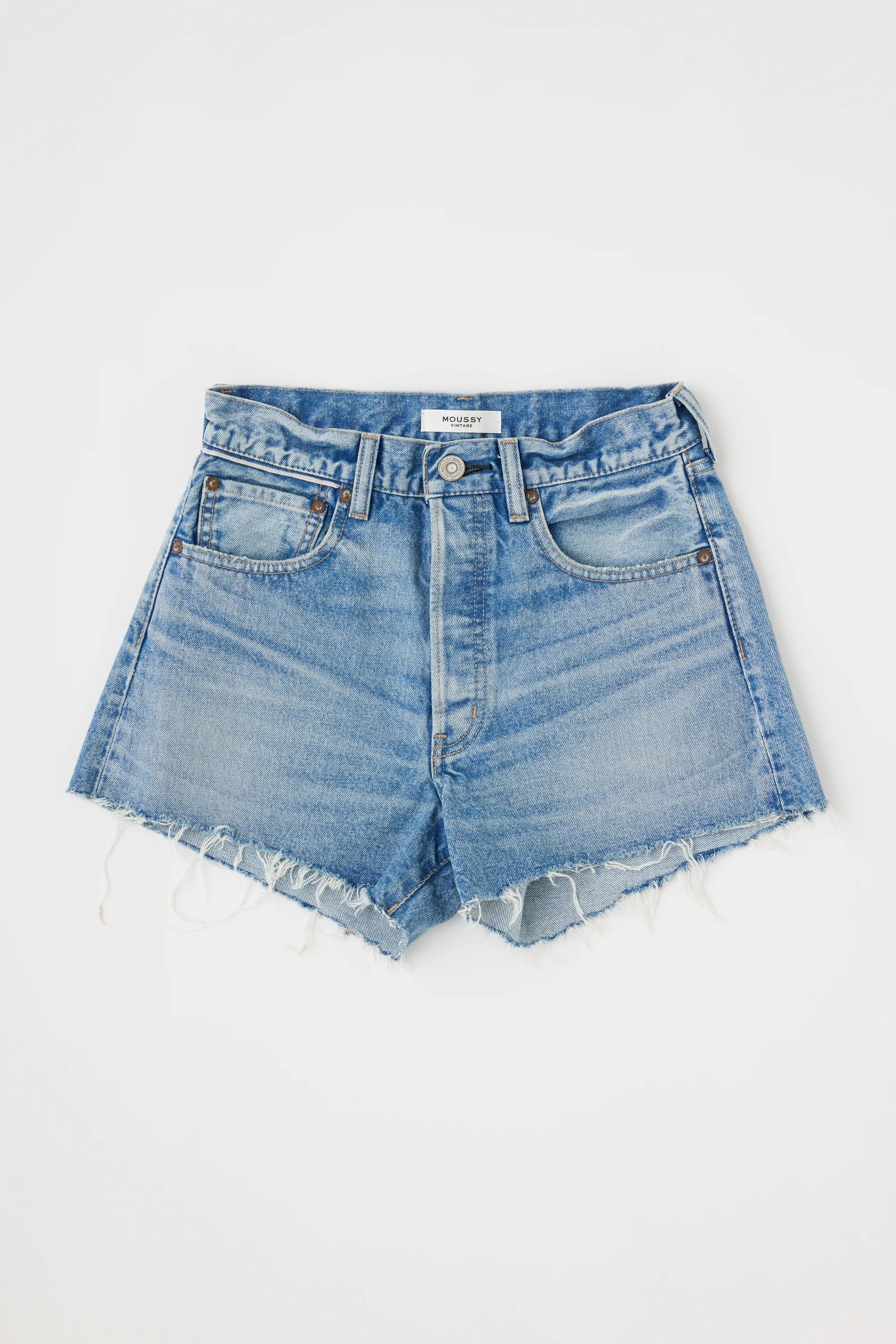 Moussy Troppard Shorts - Light Blue