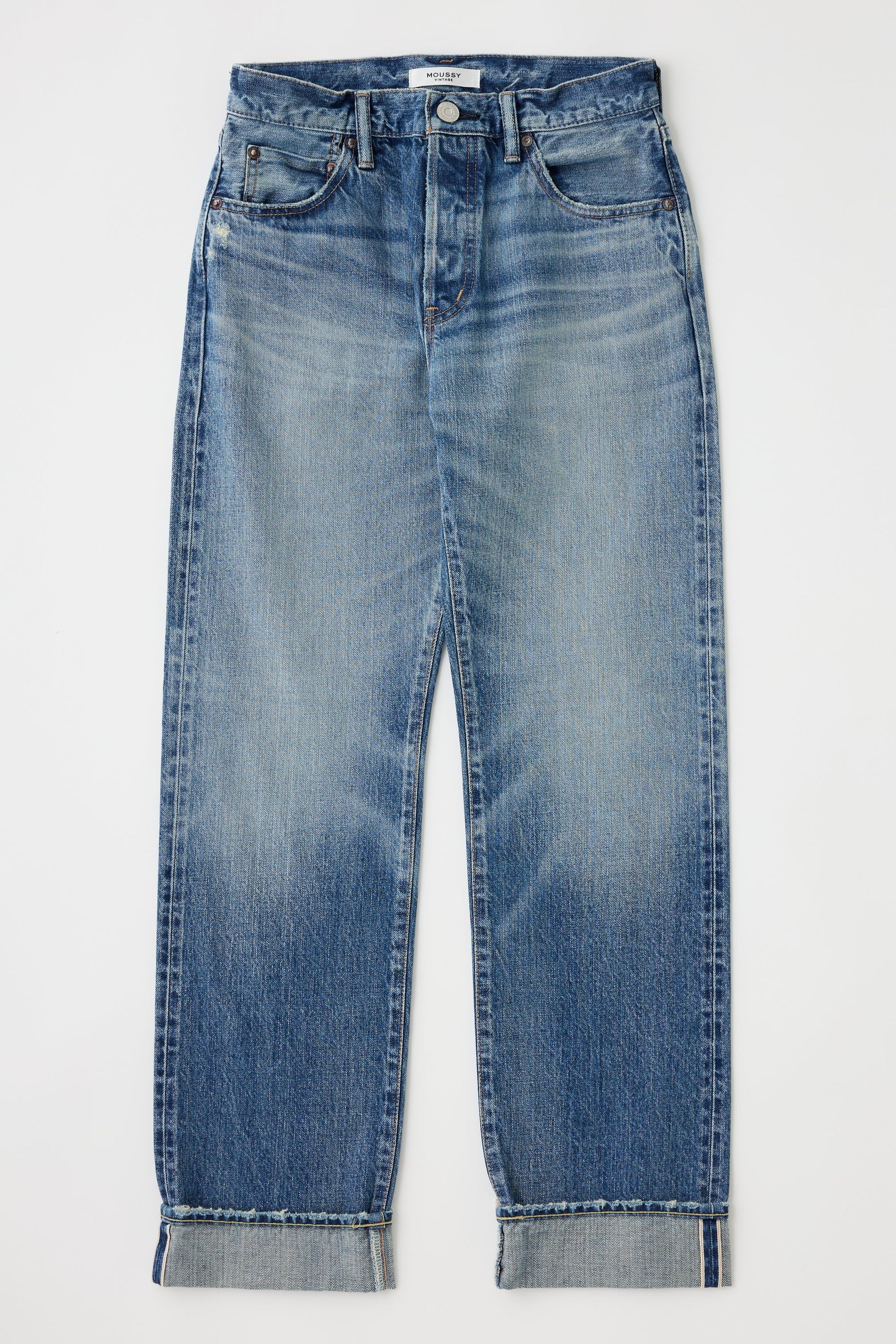 Moussy Deltona Selvedge Straight