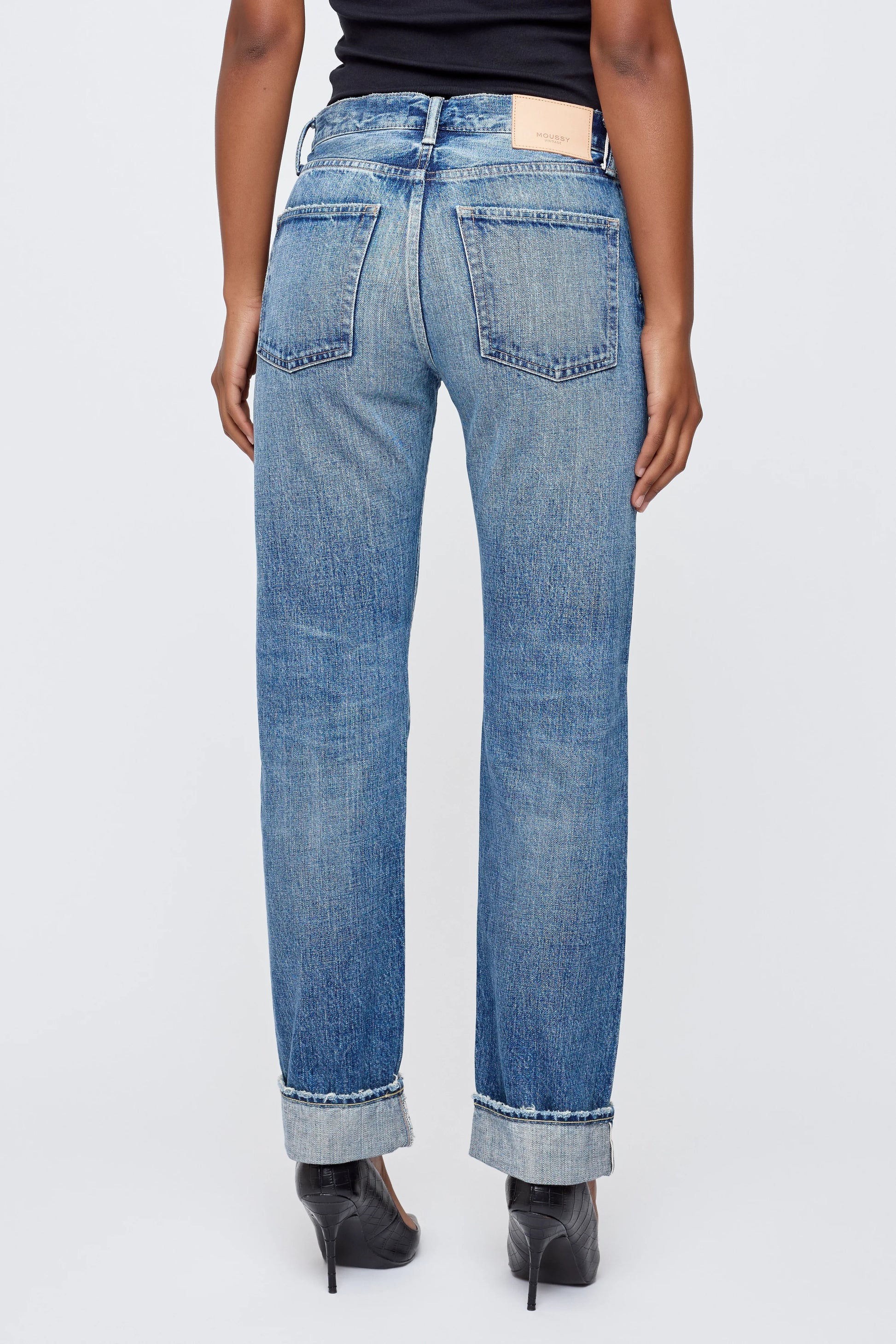 Moussy Deltona Selvedge Straight