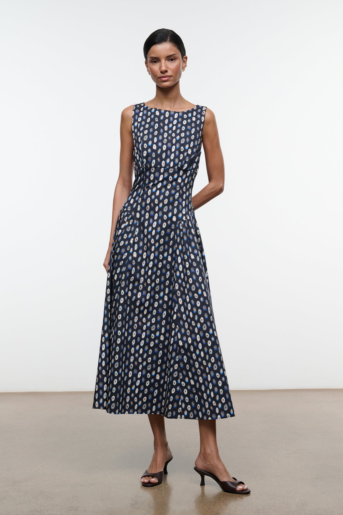 STAUD, Gwen Dress in Glasswork, Size 6