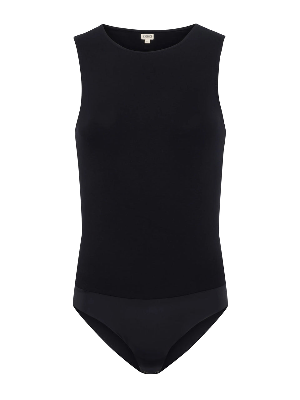 L'Agence Amia Tank Bodysuit - Black