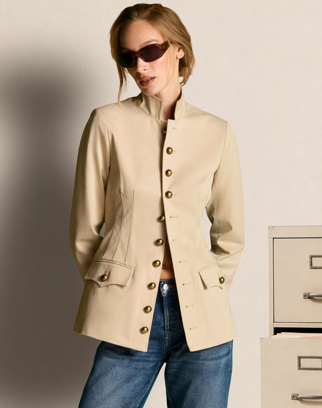 Re/Done Sagan Jacket - Khaki