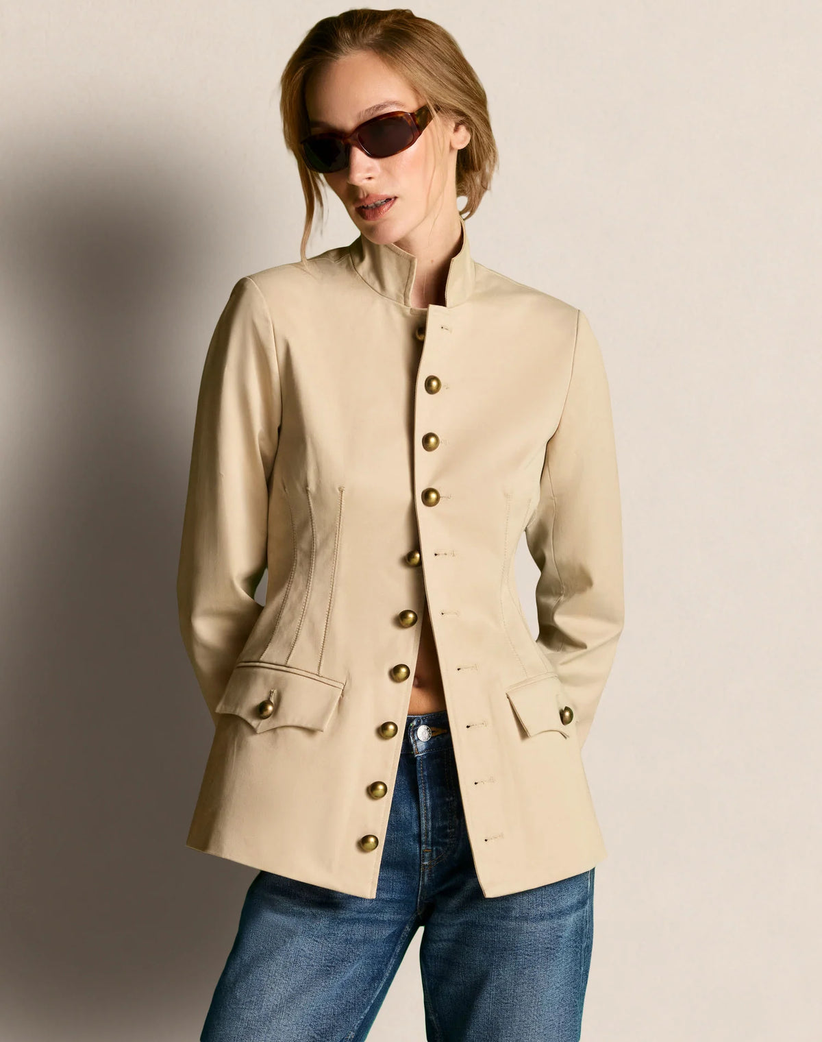Re/Done Sagan Jacket - Khaki