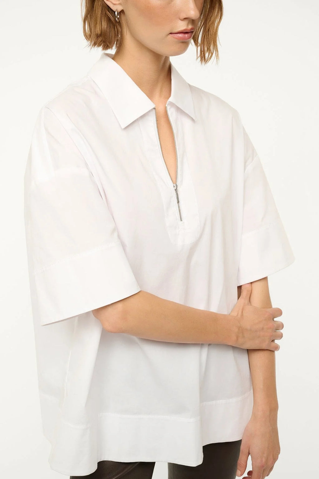 Staud Yvette Top White