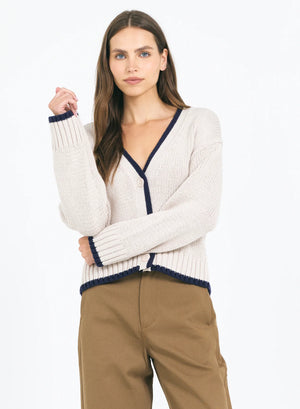 One Grey Day Mallory Cardigan - Canvas