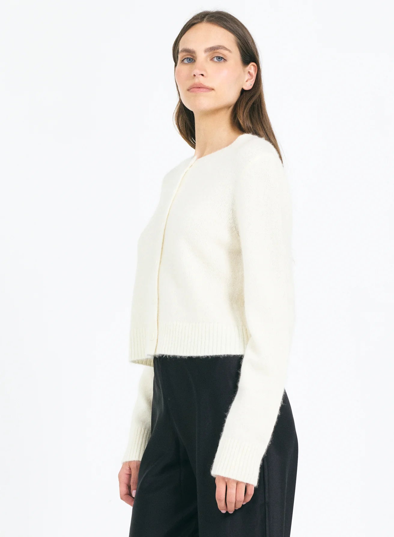 One Grey Day Heidi Cardigan - Ivory