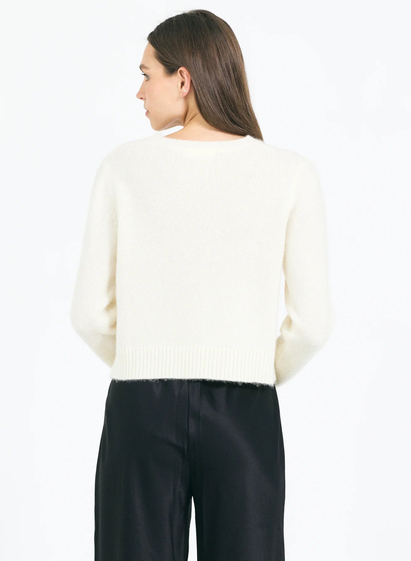 One Grey Day Heidi Cardigan - Ivory