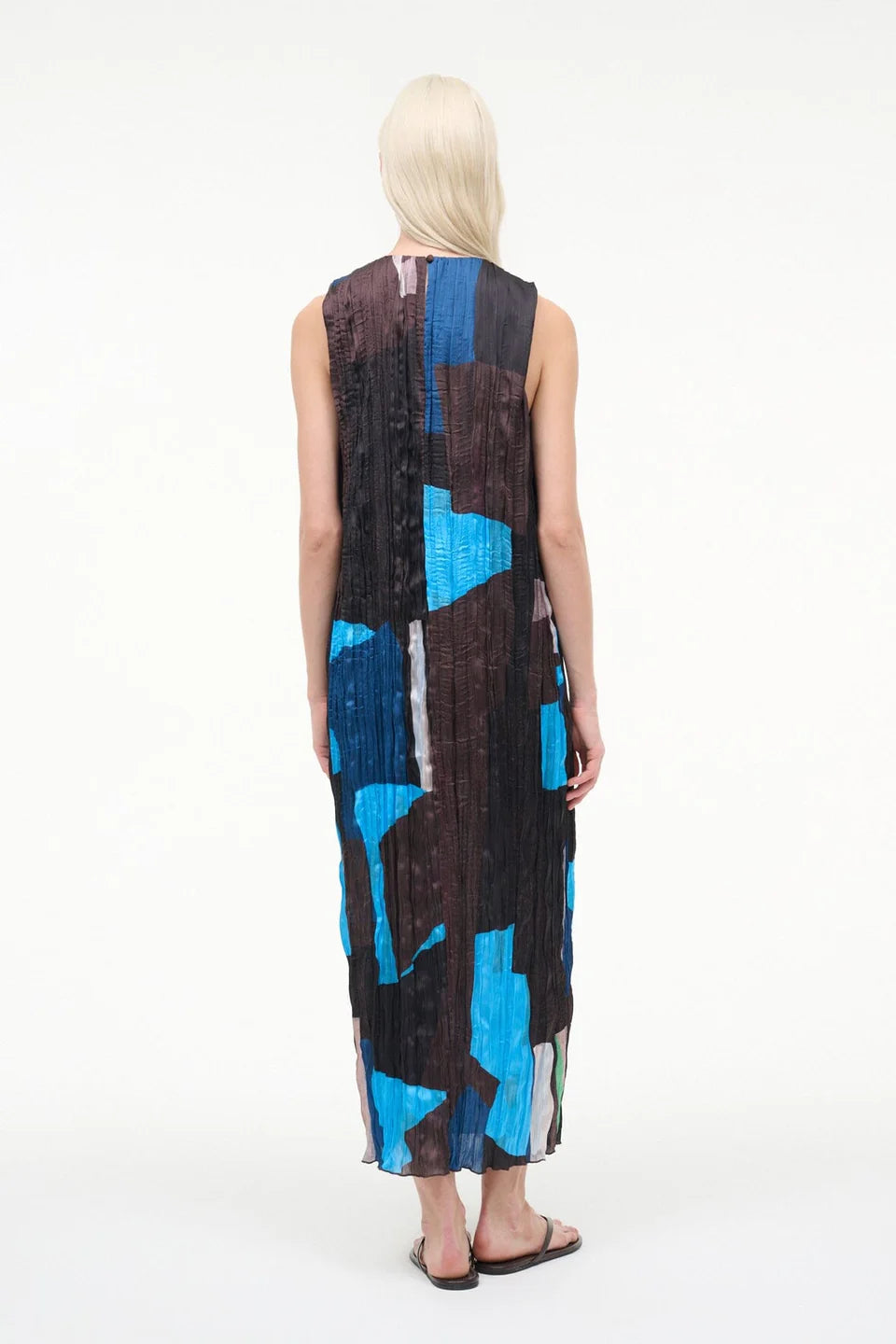 Staud Mizu  Dress - Blue Prism