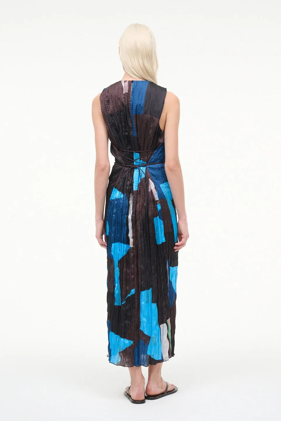 Staud Mizu  Dress - Blue Prism