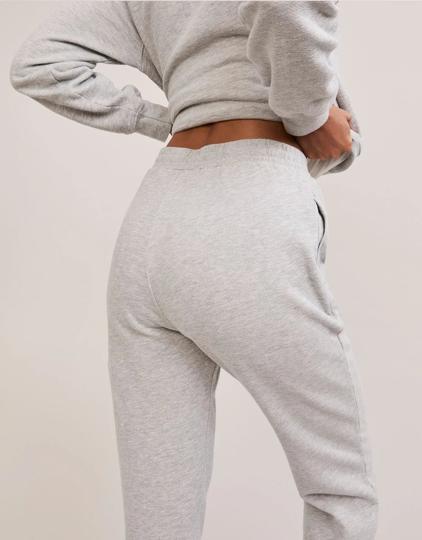 Maison Wheat Berkeley Sweatpant - Heather Grey