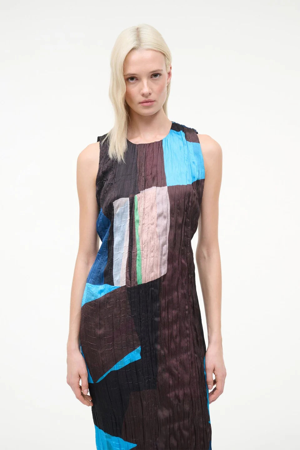 Staud Mizu  Dress - Blue Prism
