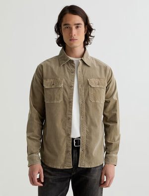 AG Curtis Work Shirt - Sulfur Taupe